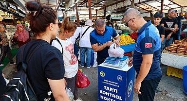 Buca’nın pazarlarında güvenli alışveriş dönemi