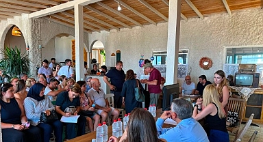 Castello Fontana’ya Çeşme Halkından Güçlü Destek