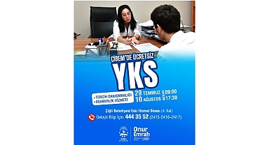 Çiğli Belediyesi’nden YKS Adaylarına Ücretsiz Tercih Danışmanlığı