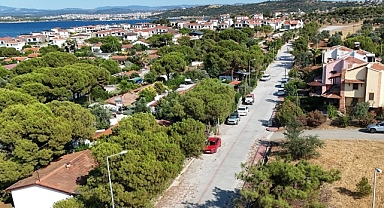 Cunda Arka Deniz–Çataltepe Yolunda Çalışmalar Tamamlandı