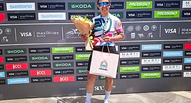 DEÜ'lü Akademisyen, L'Étape by Tour de France Türkiye Etabı'nda İkincilik Kürsüsüne Çıktı