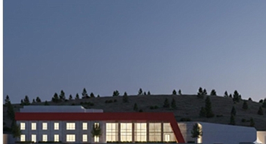 Dikili’de yeni itfaiye hizmet binası yükseliyor