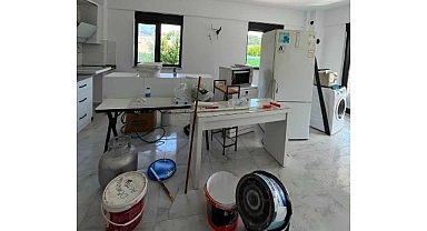 Evi yanan vatandaşa Kemer Belediyesi’nden destek 