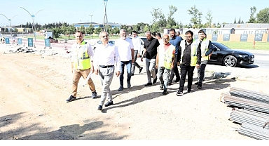 Hayri Baraçlı, Gebze’deki stratejik projeleri yerinde inceledi