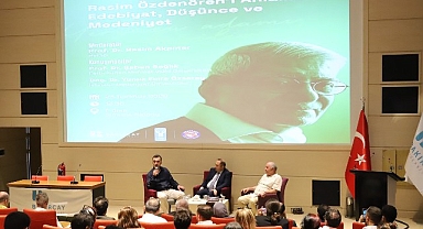 İzmir Bakırçay Üniversitesinde Rasim Özdenören Vefatının Yıl Dönümünde Anıldı