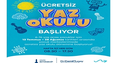 İzmirli çocuklar için renkli yaz tatili
