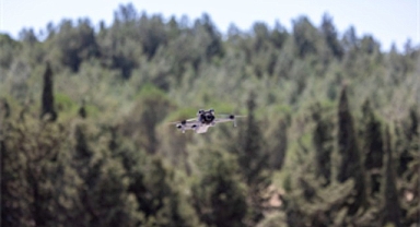 Kaçak moloz dökenlere dronlu takip
