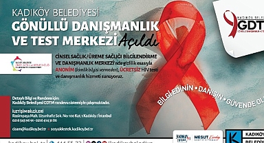 Kadıköy'de Ücretsiz Anonim HIV Testi ve Danışmanlık Hizmeti Başladı