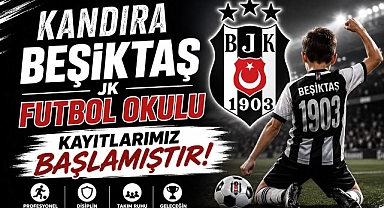 Kandıra’da Geleceğin Yıldızları Yetişiyor: Beşiktaş JK Futbol Okulu Kayıtları Başladı