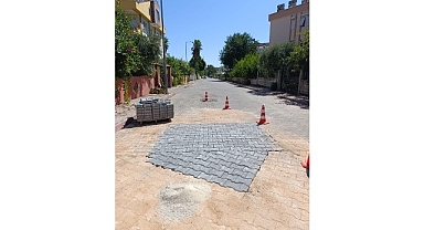 Kemer'de altyapı çalışmaları