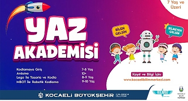 Kocaeli Bilim Merkezi’nde bilim dolu bir yaz