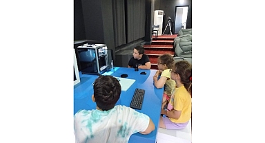 Konak’ta çocuklara 3D tasarım ve üretim fırsatı