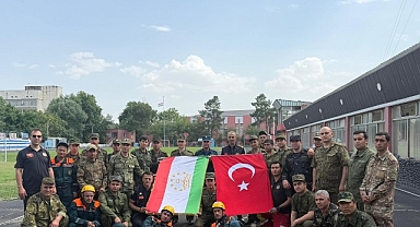 Konya Büyükşehir’den Tacikistan’da Yüksek Katlı Yapılara Müdahale Eğitimi