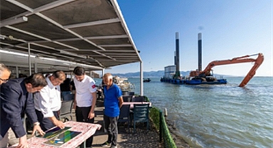 Körfez'deki temizlik deniz yaşamını canlandırdı