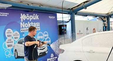 Küçükçekmece Belediyesi'nden Araç Sahiplerine Ekonomik ve Pratik Hizmet: Köpük Noktası