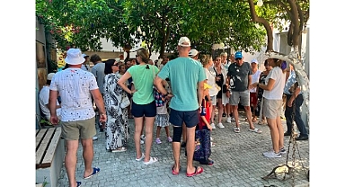 Kültür Evi'ne ziyaretçi akını sürüyor