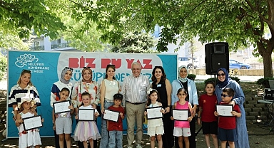 Nilüferli çocuklar okula kütüphanelerde hazırlandı