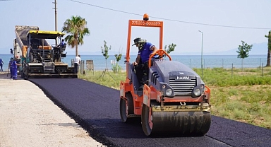 Sakız Ağacı yolunda asfalt tamam, yeni etaplar planlandı