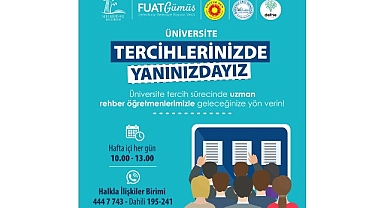 Seferihisar Belediyesi üniversite tercih sürecinde gençlerin yanında