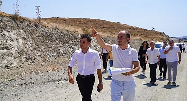 Seferihisar’ın ulaşımına nefes aldıracak “Çevre Yolu” için sahada ortak inceleme