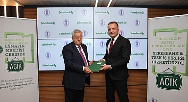 Şekerbank ve TESK iş birliğiyle esnafa anında finansman desteği