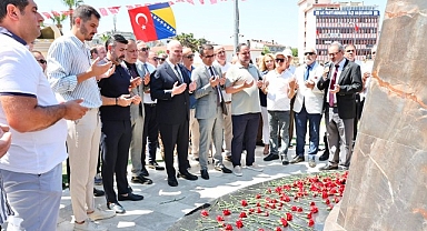 Srebrenitsa Soykırımı kurbanları, Menemen'de anıldı