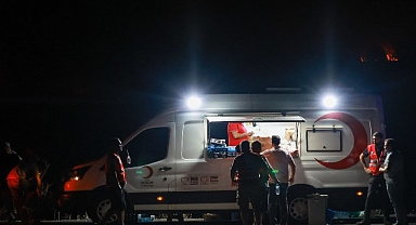 Türk Kızılay, Orman Yangınlarında 26 Noktada Sahada