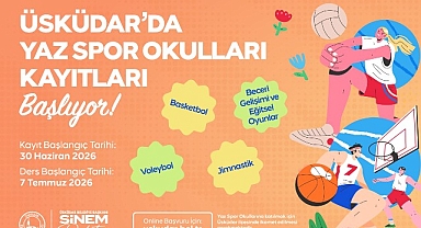 Üsküdar'da Yazın Ritmini Spor Belirleyecek
