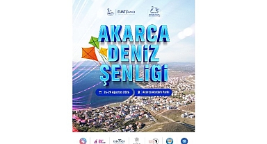 Akarca deniz şenliği başlıyor