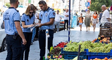 Ana arterlerde kaldırım işgaline geçit yok