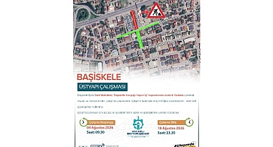 Başiskele Atatürk Caddesi araç trafiğine kapatıldı