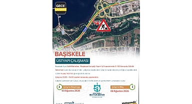 Başiskele Kavşağı’nda trafiğe 8 saatlik mola