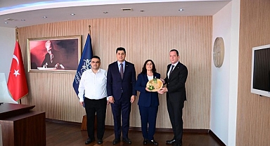 Başkan Çerçioğlu’na Aydın Sanayi Odası, Ege Kuru Meyve ve Mamulleri İhracatçıları Birliği ve Nazilli Ticaret Borsası’ndan Ziyaret