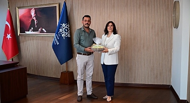 Başkan Çerçioğlu’na Germencik Ziraat Odası’ndan Ziyaret