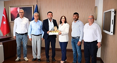 Başkan Çerçioğlu’na Koçarlı Ziraat Odası’ndan Ziyaret