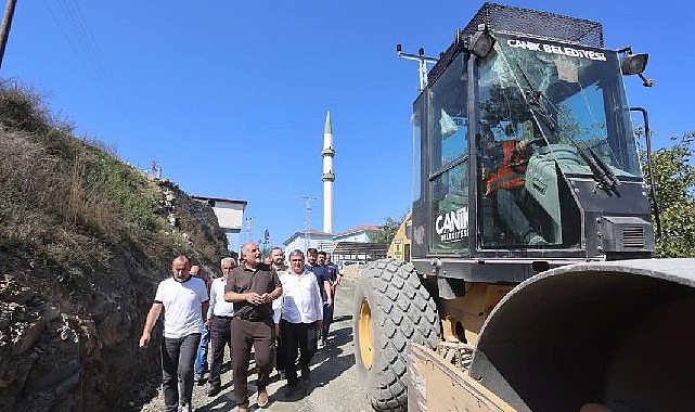 Başkan Sandıkçı: "Canik'te yeni projeleri ve yatırımları hizmete sunmaya devam ediyoruz" 
