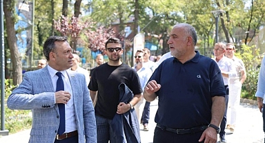 Başkan Sandıkçı SAMSİAD’ı Ağırladı: Projeler Alkışları Topluyor