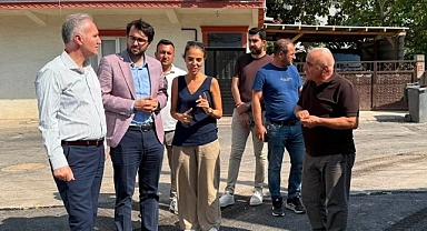 Başkan Taban Çalışmaları Yerinde İnceledi