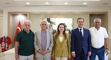 Başkan Topaloğlu’ndan ABB Başkan Vekili Özdemir’e ziyaret