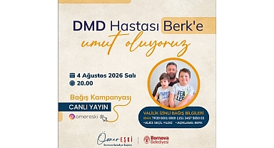 Bornova'da dayanışma sırası Berk Yıldız'da