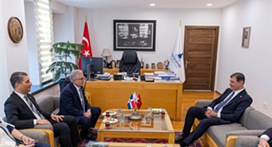 Büyükelçi Lora’dan Başkan Tugay’a ziyaret