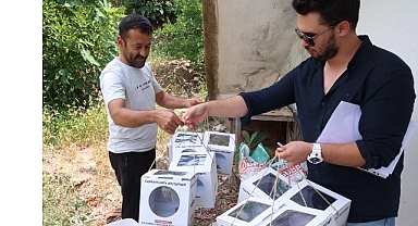 Büyükşehir’den 800 dekar araziye faydalı böcek desteği