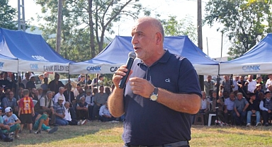 Canik'te Güreş Festivali Nefesleri Kesti