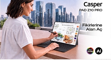 Casper PAD Z10 Pro: Tablet Kadar Mobil, Laptop Kadar Üretken