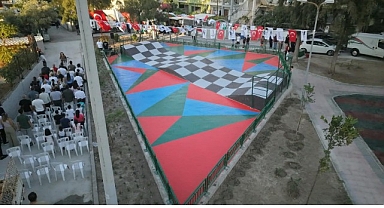Çocukların kaykay pisti hayali gerçek oldu!