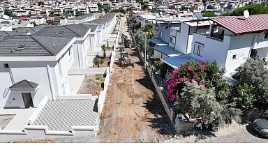 Didim Belediyesi Akbük'te Yol Yapım Çalışmalarını Genişletiyor