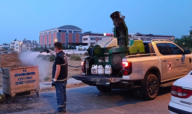 Didim Belediyesi'nden Sinek ve Haşerelere Karşı Kapsamlı Mücadele