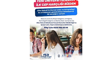 Efes Selçuk Belediyesi’nden Üniversiteli Gençlere İlk Harçlık Desteği
