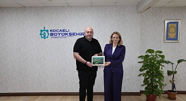 Gürcistan Kutaisi heyetinden Büyükşehir’e ziyaret