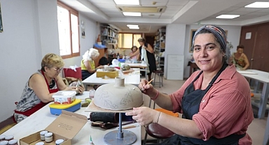 Güzelyalı’da 7’den 77’ye sanat var